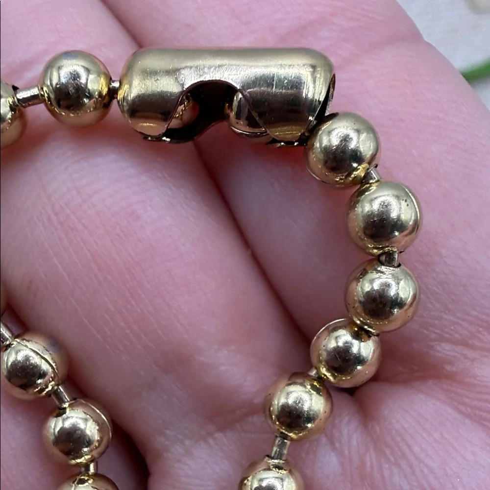 (Firm price )Authentic Second hand 🤚 UNO de 50 Metallic Beaded Bracelet